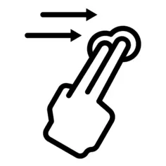 Two fingers
