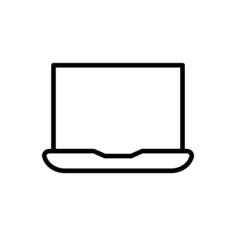 Open laptop