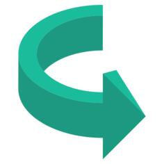 Round arrow