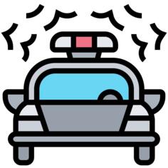 警车