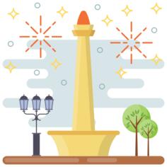 National monument of indonesia