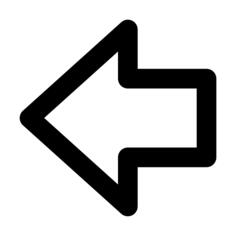 Left arrow