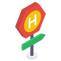 Hospital sign