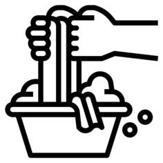 Washing clothes