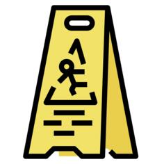 Wet floor