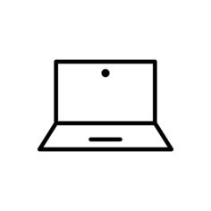 Open laptop