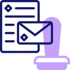 Letter stamp