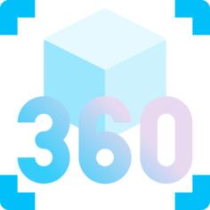 360 degrees