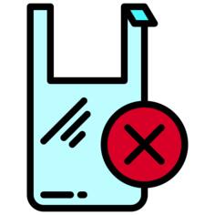没有塑料袋