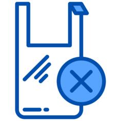 没有塑料袋