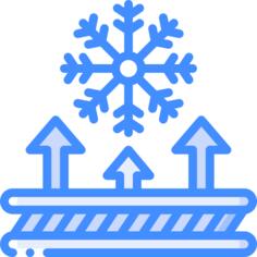 Snowproof fabric