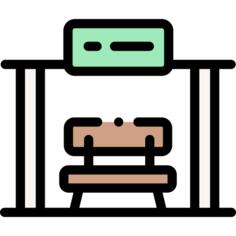 公交车站