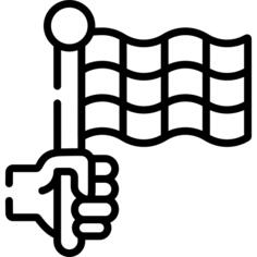 Finish flag