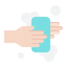 Washing hand