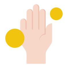 Washing hand