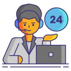 24小时支持
