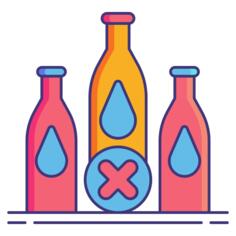 No liquid