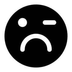 Sad face