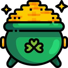 Gold pot