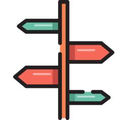 Directional sign