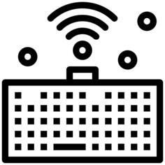 Wireless keyboard