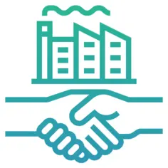 Partnership handshake