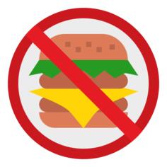 No eating