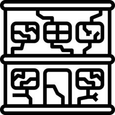 破损