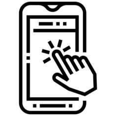Touch screen phone