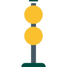 街道路标