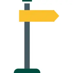 街道路标