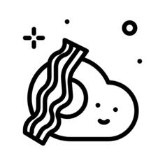 鸡蛋和培根