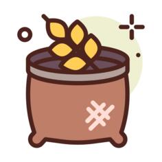 小麦麻袋