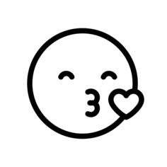 Blow kiss