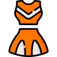 Female cheerleader