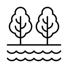 河上漫步