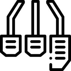 Car pedals