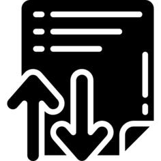 Up and down arrows