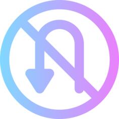 No turn