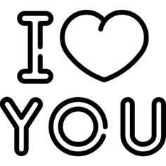 I love you