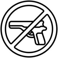 No weapons