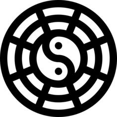 Yin yang symbol