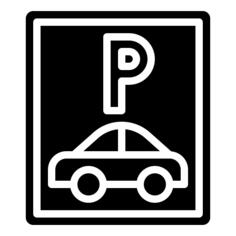 Parking sign