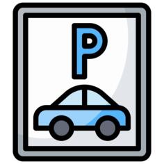Parking sign