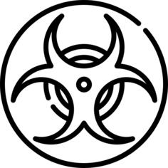 Biohazard sign