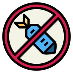 No weapons