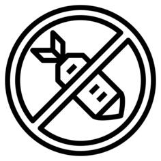No weapons