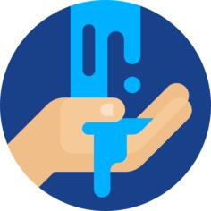 Washing hand
