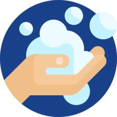 Washing hand