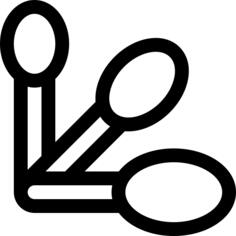 Measuring spoons